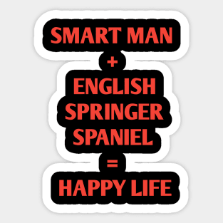 English Springer spaniel Sticker